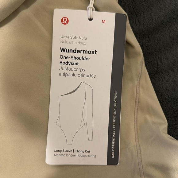 Nulu Long-Sleeve One-Shoulder Bodysuit - Picture 9 of 12